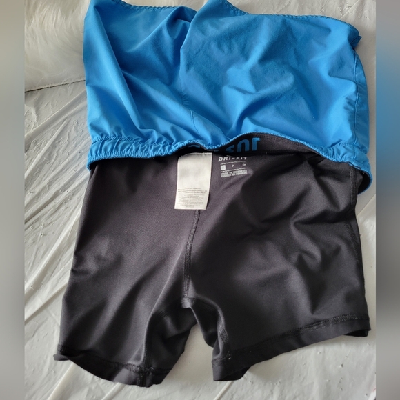 Nike Blue Athletic Shorts, Size Small (28) - Picture 5 of 5